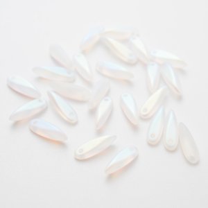 画像1: 1ホールダガー 3×11mm　クリスタルフルABマット（25 / 200個）