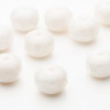 ファイヤーポリッシュ ドーナツ チョークラスター6X9ｍｍ