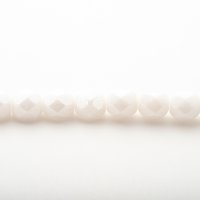 ハーフファイヤーポリッシュカボション チョークラスター　6ｍｍ