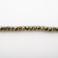 ファイヤーポリッシュヒル　ジェット/レッドグリーン ラスター ビーズアート40号 使用ビーズ