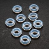 グラスリング 10mm ホワイトオパール