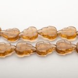 Leaf Bead  10 x 12mm スモークトパーズBead Art 36号 チェコ特集 使用ビーズ