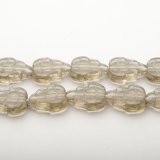 Leaf Bead  10 x 12mm ブラックダイヤモンド