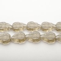 Leaf Bead  10 x 12mm ブラックダイヤモンド