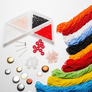 画像3: フィニアル 片穴ビーズ 2mmメタル ラスター ロザリン