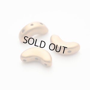 画像1: 【現品限り】アルコス・プカ 5x10mm ブロンズゴールド マット（10 / 50g）