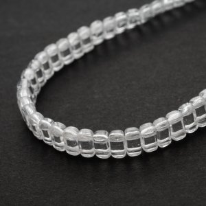 画像1: 【チェコメイト】ブリック 3x6mm クリスタル