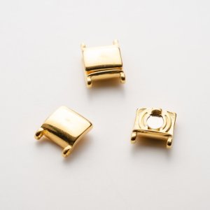 画像1: 【シンバルシリーズ】マグネット クラスプ アクソス II-デリカ（24Kメッキ）