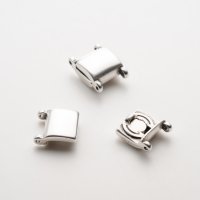 【シンバルシリーズ】マグネット クラスプ アクソス II-デリカ（シルバーメッキ）