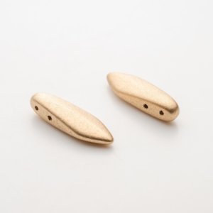 画像1: 2ホールダガー 5x16mm アズテックゴールド(17個入/約100個）