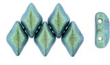 【再入荷！】ジェムデュオ 8x5mm ポリクローム アクアティール（約10/50g）