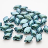 【再入荷！】ジェムデュオ 8x5mm ポリクローム アクアティール（約10/100g）