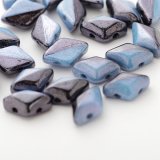 ジェムデュオデュエット 8x5mm BK/WH ブルーラスター（約10/100g）