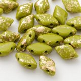ジェムデュオ ゴールド スプラッシュ 8x5mm ワサビ（約10/100g）