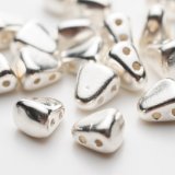 ニブビット 6x5mm ファイン シルバー プレート