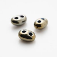 ツインビーズ 2.5mm ジェット アイリス ブラウン