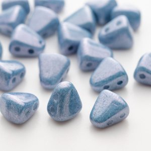 画像1: ニブビット 6x5mm ラスターオパーク ブルー