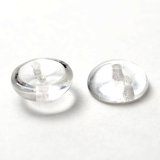 【現品限り】ピギー 4×8mm クリスタル