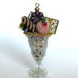 チョコレートパフェ*Chocolate parfait by  LeaLea beads 古田由美