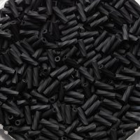 マツノ BUGLE 竹6mm スパイラル オパーク 黒マット