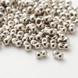 マツノ Peanut S　＜シルバーカラー＞※10g/20g PLATE BEAD