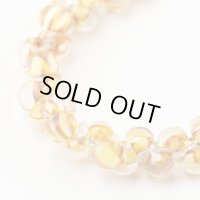 ティアドロップビーズ 【Caramel Popcorn】