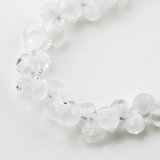 【5粒】ティアドロップビーズ 【Coconut White】