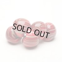 ティアドロップビーズ ジャンボ 【Red Canyon】