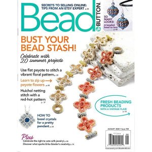 画像1: 【現品限り】Bead & Button 2020年8月号