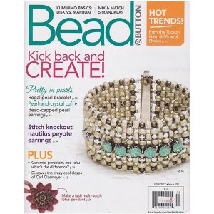 画像1: 【現品限り】Bead & Button 2017年6月号