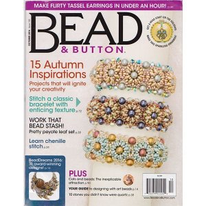 画像1: 【現品限り】Bead & Button 2016年10月号