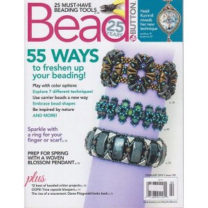 画像1: 【現品限り】Bead & Button 2019年2月号