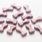 ボウタイ  6×12mm ホワイト オパーク リラヴェガラスター（約10g /100g）