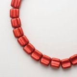 2ホール グルービー チョーク  ラヴァレッド 6mm
