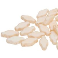 ナヴェット   6×12mm　ホワイトオパークシャンパン（約10g /100g）
