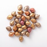 【現品限り】スパイキーボタン 4.5x6.5mm メタリックミックス