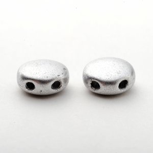 画像1: ディスクデュオ 6x4mm アルミニウムシルバー【現品限り】