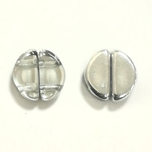 画像2: セミサークル 5x10mm クリスタルラブラドール（10/100個）