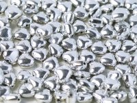 グラスハート 6mm クリスタル ラブラドールフル Bead Art ビーズアート39号 使用パーツ 