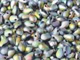 サイド ドリル ティアドロップ　4×6mm　ジェットフルヴィトレイル　