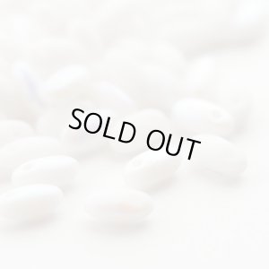 画像1: 【Bead Art 掲載】リゾ　チョークホワイトABマット