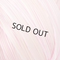 【現品限り】シルク絞りリボン ピンクブラッシュ Pink Blush 【地色：パステルピンク】5cm 