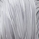 【現品限り】シルク絞りリボン ソリッドシルバー Solid Silver 【シルバーグレー単色】14cm 15cm