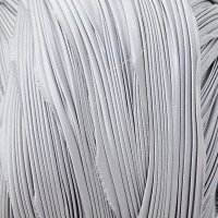 【現品限り】シルク絞りリボン ソリッドシルバー Solid Silver 【シルバーグレー単色】14cm 15cm