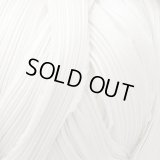 【現品限り】シルク絞りリボン ソリッドホワイト　Solid White 【オフホワイト単色】