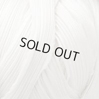 【現品限り】シルク絞りリボン ソリッドホワイト　Solid White 【オフホワイト単色】