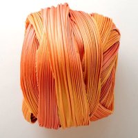 【現品限り】シルク絞りリボン テキーラサンライズ Tequila SunriseA10cm  A13cm 