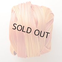 【現品限り】シルク絞りリボン テキーラサンライズ Tequila SunriseA10cm  A13cm 