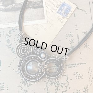 画像1: ソウタシエで作るネックレス 円舞曲〜ワルツ〜 by 腰本優子