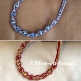 ソウタシエネックレス〜アラケル〜 (パープル)(レッド) by 松永美佐子